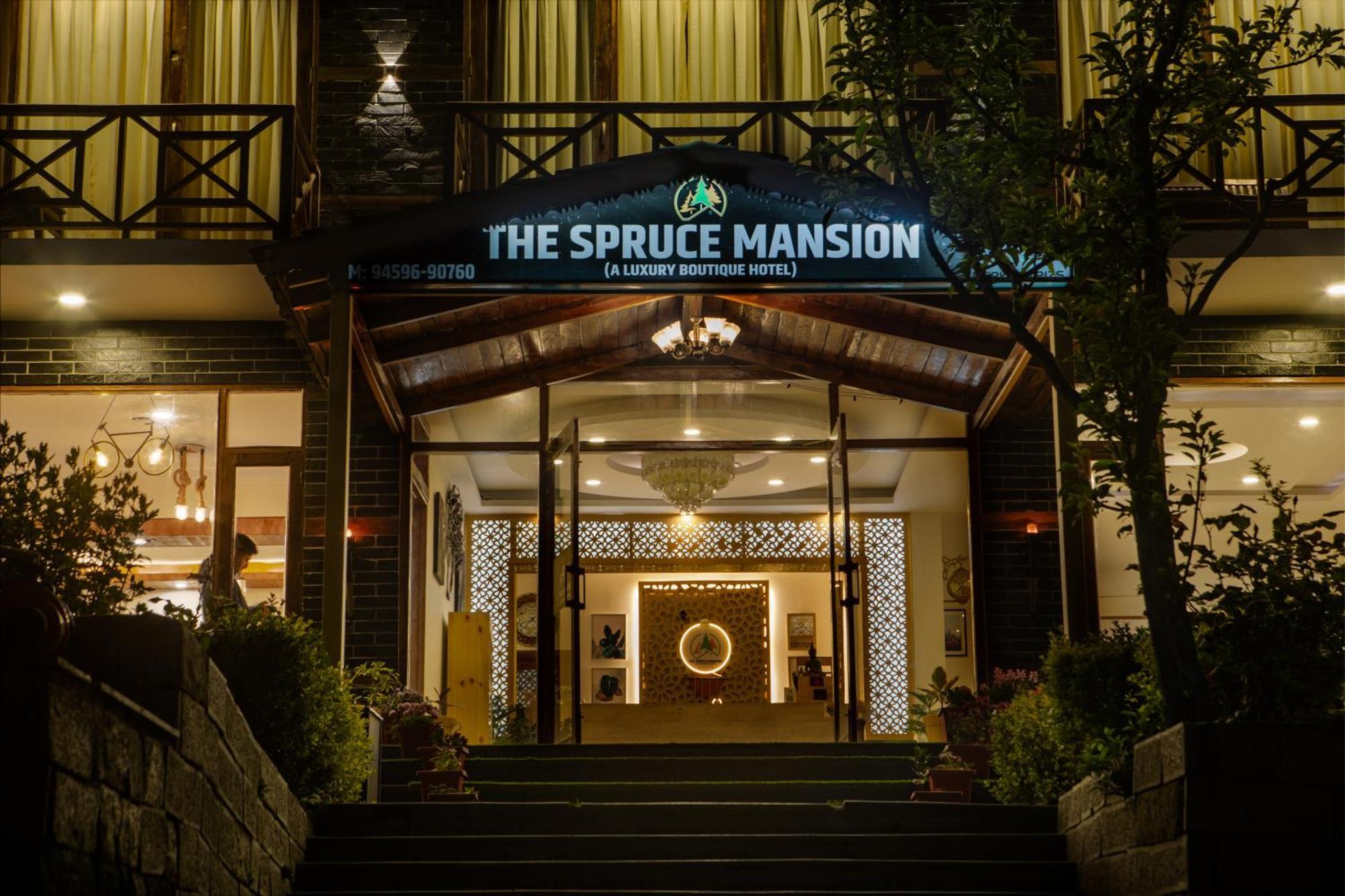 The Spruce Mansion Hotel Manāli Exterior foto